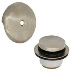 Danco 89237 Bath Drain Kit With Touch Toe Stopper, Brushed Nickel