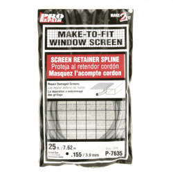 Prime Line P 76 Screen Spline, Gray Vinyl, 25-Ft.