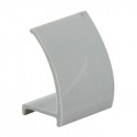 Prime Line P 8047 Channel Gray Snap In Rigid Vinyl Glass Retainer, 9/32 x 72 In.