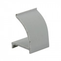 Prime Line P 8053 Channel Gray Snap In Rigid Vinyl Glass Retainer, 3/8 x 72 In.