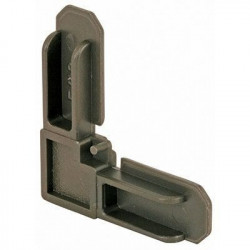 Prime Line PL 1425 Window Frame Corner, Plastic Square Cut, 3/4 x 7/16 In., 100-Pk.