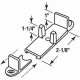 Prime Line 163236 Adjustable Nylon Bypass Door Guide, 1-1/4-In., 2-Pk.