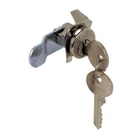Prime Line S 4129C Mailbox Replacement Lock For American Device With 2 Keys, Nickel Finish