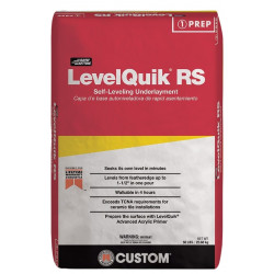 Custom Building Products LQ50 Level Quik Self-Leveling Underlayment, Cement-Based, 50 LB.