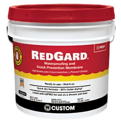 Custom Building Products LQWAF RedGard Waterproofing and Crack Prevention Membrane