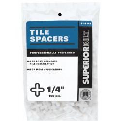 Custom Building Products 81-P14B Tile Spacer, 1/4 In., 100 Pack