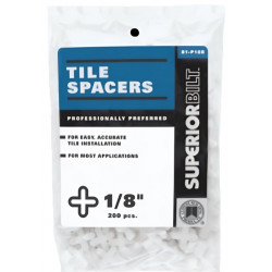 Custom Building Products 81-P18B Tile Spacer, 1/8 in, 200 Pack