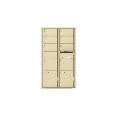 Authentic Parts 4C16D-09 Versatile 4C MailBox Module, 9 Tenant Doors with 2 Parcel Lockers