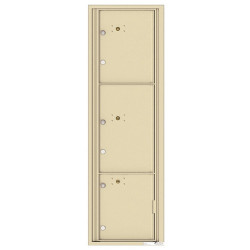 Authentic Parts 4C16S-3P Recessed Mount 3 Parcel Doors/Parcel Locker Unit