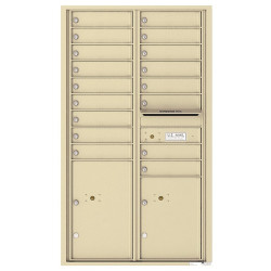 Authentic Parts 4C15D-17 Versatile 4C MailBox Module, 17 Tenant Doors with 2 Parcel Lockers