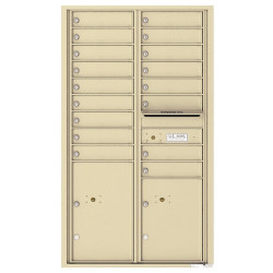Authentic Parts 4C15D-17 Versatile 4C MailBox Module, 17 Tenant Doors with 2 Parcel Lockers