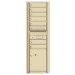 Authentic Parts 4C15S-08 Versatile 4C MailBox Module, 8 Tenant Doors with 1 Parcel Lockers