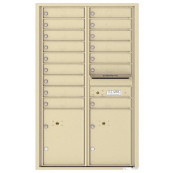 Authentic Parts 4C14D-16 Versatile 4C MailBox Module, 16 Tenant Doors with 2 Parcel Lockers