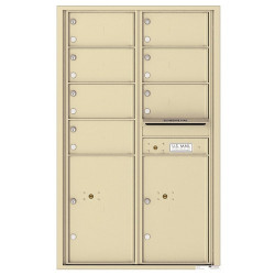 Authentic Parts 4C14D-07 Versatile 4C MailBox Module, 7 Tenant Doors with 2 Parcel Lockers