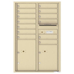 Authentic Parts 4C13D-13 Versatile 4C MailBox Module, 13 Tenant Doors with 2 Parcel Lockers