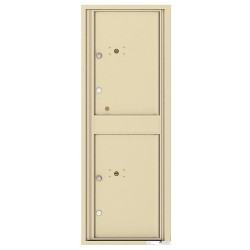 Authentic Parts 4C13S-2P Recessed Mount 2 Parcel Doors/Parcel Locker Unit