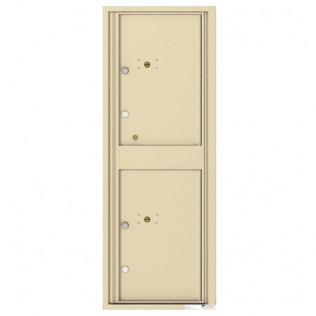 Authentic Parts 4C13S-2P Recessed Mount 2 Parcel Doors/Parcel Locker Unit