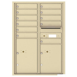 Authentic Parts 4C12D-11 Versatile 4C MailBox Module, 11 Tenant Doors with 2 Parcel Lockers