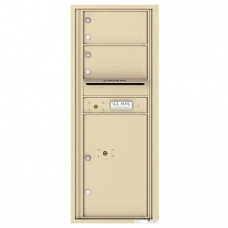 Authentic Parts 4C12S-02 Versatile 4C MailBox Module, 2 Tenant Doors with 1 Parcel Locker
