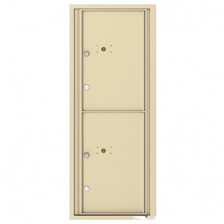 Authentic Parts 4C12S-2P Recessed Mount 2 Parcel Doors/Parcel Locker Unit