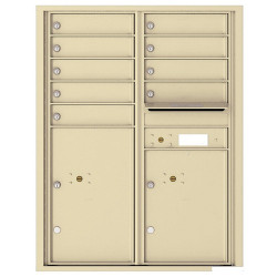 Authentic Parts 4C11D-09 Versatile 4C MailBox Module,9 Tenant Doors with 2 Parcel Lockers