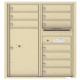 Authentic Parts 4C09D-10 Versatile 4C MailBox Module, 10 Tenant Doors with 1 Parcel Locker