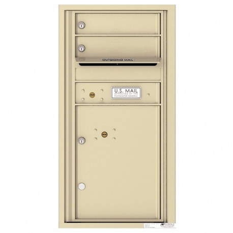 Authentic Parts 4C09S-02 Versatile 4C MailBox Module, 2 Tenant Doors with 1 Parcel Locker