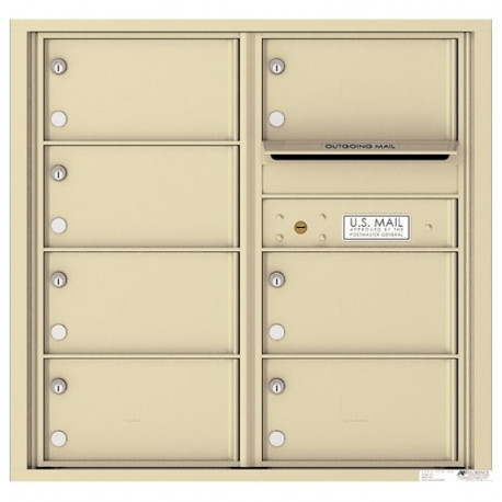 Authentic Parts 4C08D-07 Versatile 4C MailBox Module, 7 Tenant Doors