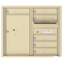 Authentic Parts 4C07D-06 Versatile 4C MailBox Module, 6 Tenant Doors with 1 Parcel Locker