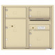 Authentic Parts 4C07D-03 Versatile 4C MailBox Module, 3 Tenant Doors with 1 Parcel Locker