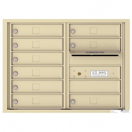 Authentic Parts 4C06D-09 Versatile 4C MailBox Module, 9 Tenant Doors