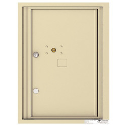 Authentic Parts 4C06S-1P Recessed Mount Parcel Locker Unit, 1 Parcel Door