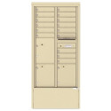 Authentic Parts 4C16D-15-D Versatile 4C Depot with Module,15 Tenant Doors with 3 Parcel Lockers