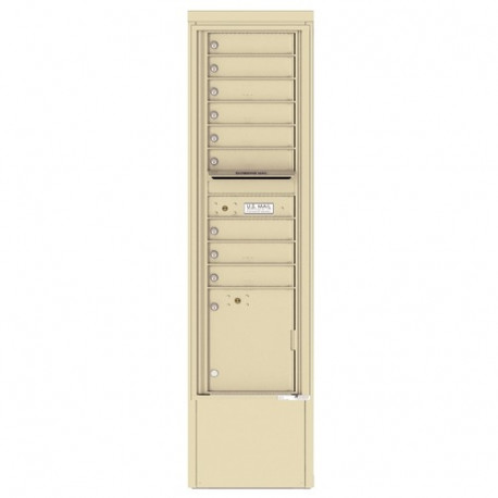 Authentic Parts 4C16S-09-D Versatile 4C Depot with Module, 9 Tenant Doors with Parcel Locker