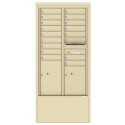 Authentic Parts 4C15D-17-D Versatile 4C Depot with Module, 17 Tenant Doors with 2 Parcel Lockers