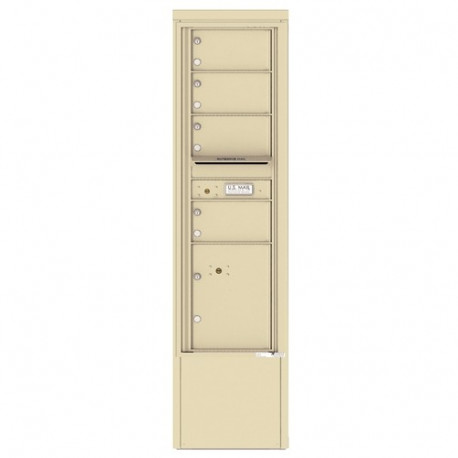 Authentic Parts 4C15S-04-D Versatile 4C Depot with Module, 4 Tenant Doors with Parcel Locker