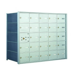 Authentic Parts 140055A 1400 Series Horizontal Mailboxe, 24 Tenant Doors with 1 Master Door