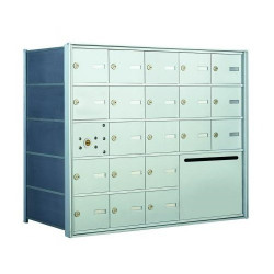 Authentic Parts 140055OUA Horizontal Mailboxe, 20 Tenant Doors, 1 Master Door, 1 Outgoing Mail Compartment