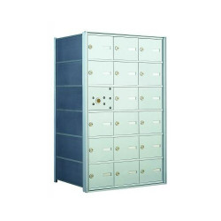Authentic Parts 140063A Horizontal Mailboxe, 17 Tenant Doors with 1 Master Door