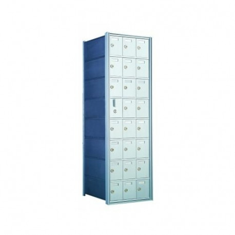 Authentic Parts 16008 1600 Series Front Loading, Recess-Mounted Horizontal Mailbox, 44-7/16" Height
