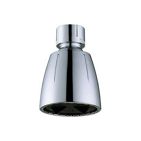 Homewerks Worldwide 228631 Shower Head, Fixed Mount, Adjustable Spray, Chrome-Plated Plastic