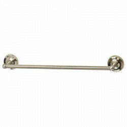 Homewerks Worldwide 231173 Rounded Towel Bar, Brushed Nickel, 24-In.