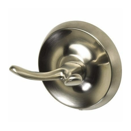 Homewerks Worldwide 231174 Rounded Robe Hook, Brushed Nickel