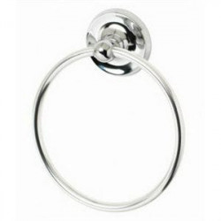Homewerks Worldwide 231181 Rounded Towel Ring, Chrome
