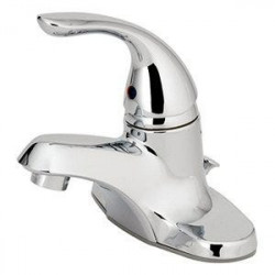 Homewerks Worldwide  24209 Lavatory Faucet With Plastic Pop-Up, Single Lever