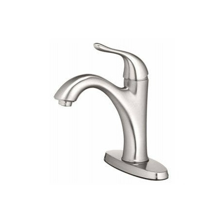 Homewerks Worldwide 24209 Lavatory Faucet With Plastic Pop-Up, Single Lever
