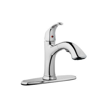 Homewerks Worldwide 24210 Kitchen Faucet with Pull-Out Spray, Single Loop Handle