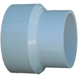 Charlotte Pipe & Foundry Company PVC 01117 0600HA Schedule 30 PVC DWV Adapter Coupling,4 x 3 in