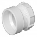Charlotte Pipe & Foundry Company PVC 00104R 0600HA Schedule 40 DWV Female Trap Adapter, Hub x Slip Joint Nut