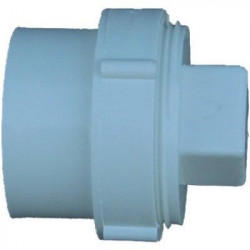 Charlotte Pipe & Foundry Company PVC 01105X 0600HA Schedule 30 PVC DWV Cleanout With Plug, 3 in